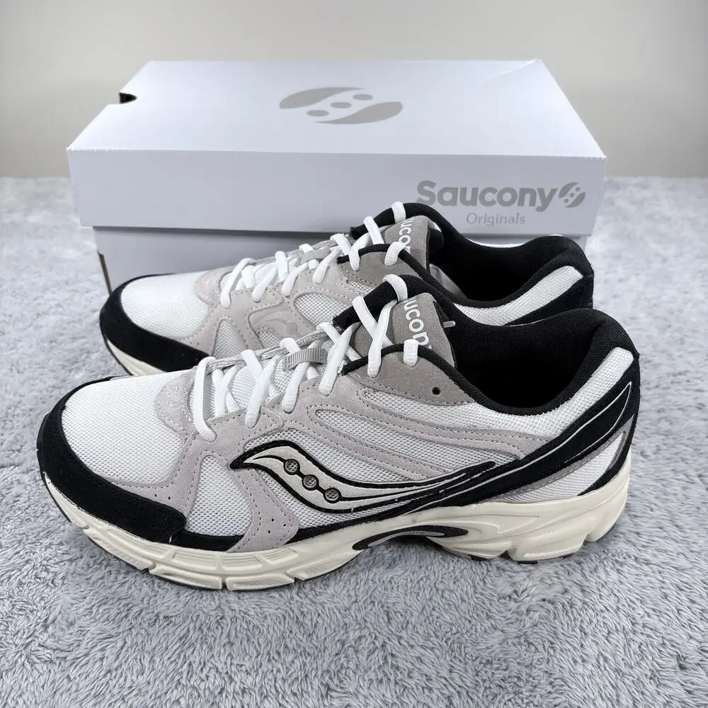 NIB Saucony Ride Millennium Black and White‎ Size 10 M / 11.5 W S70856-4